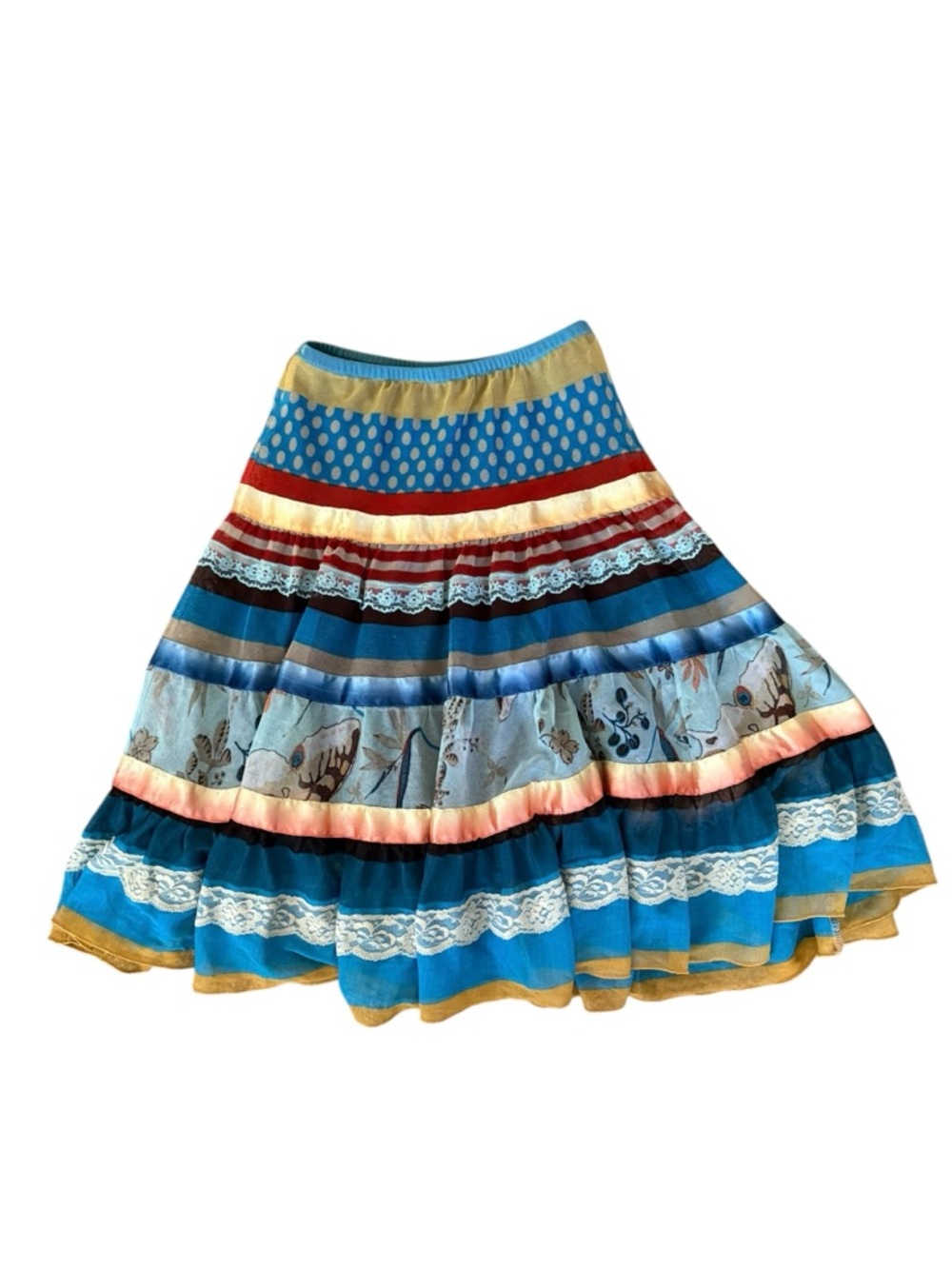 XS/S vintage mary kate & ashley tiered skirt / girls m